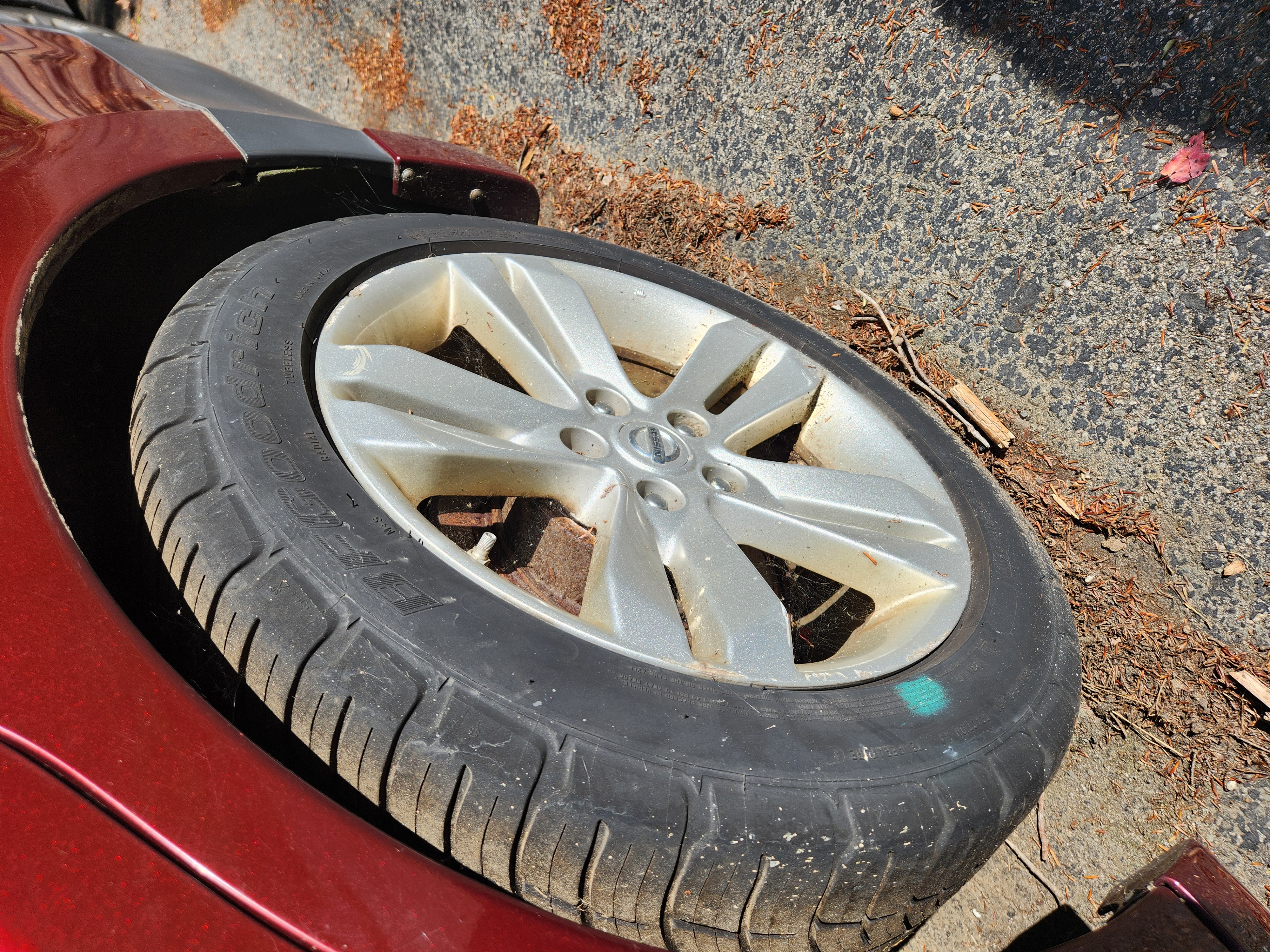 Tire detail